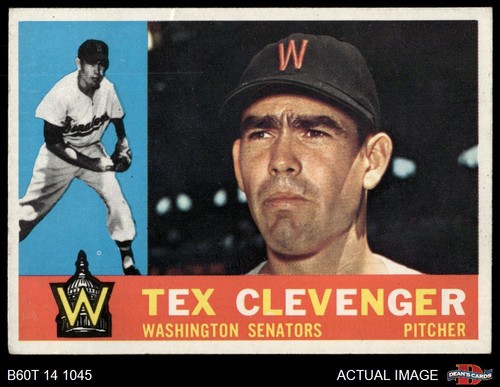 1960 topps 392 - #392, tex
