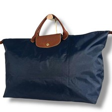 Longchamp Pliage Tote Navy Borsa in nylon di grande capacità pieghevole leggera