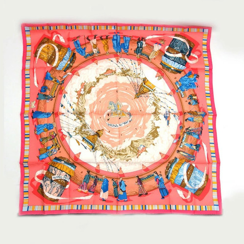 Sciarpa seta hermès carre - seta,