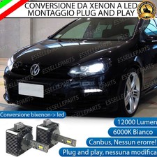 Coppia lampade d1s led - led, da