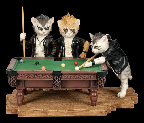 Figura gatto tre biker - figura, di
