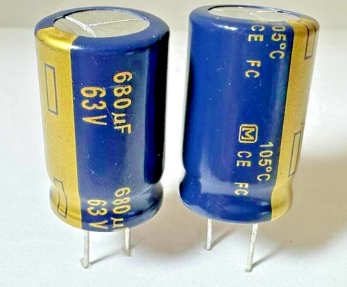 680uf 63v 105 - @,