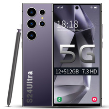 NUOVO smartphone sbloccato 7,3" S24 Ultra 5G Android 14 telefoni cellulari doppia SIM