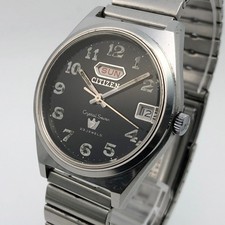 Raro! Vintage 1968 Citizen Crystal Seven quadrante numero intero automatico Giappone #2188