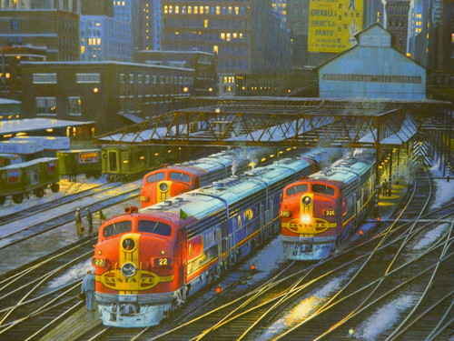 Arte ferroviaria winfield - ferroviaria,,