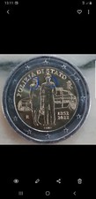 moneta rara 2 euro polizia di