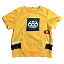 Snowboard 686 impermeabile Smarty Sub giallo MOWCST04 taglia media