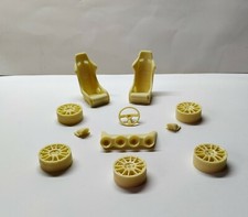 Allestimento Rally Peugeot 106 Night 1/18  Transkit Ottomodels Solido Accessori 