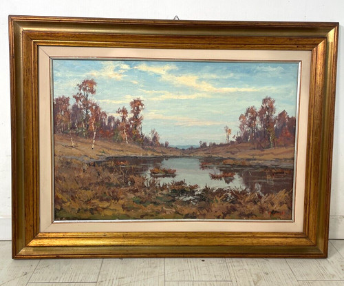 Quadro dipinto olio artino - quadro,
