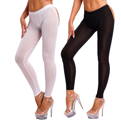 Leggings pantaloni trasparenti