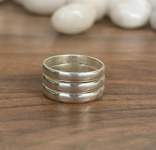 Anello mignolo tripla - , fascia