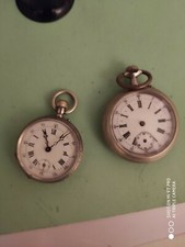 Lotto 2 orologi da tasca