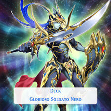 Yu Gi Oh Yugioh! Deck Mazzo Glorioso Soldato Nero Soldato del Chaos Spadaccino
