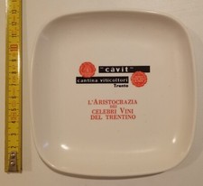 TRENTO ENOLOGIA VINI CANTINA CAVIT PUBBLICITARIA SVUOTATASCHE POSACENERE VEDI...