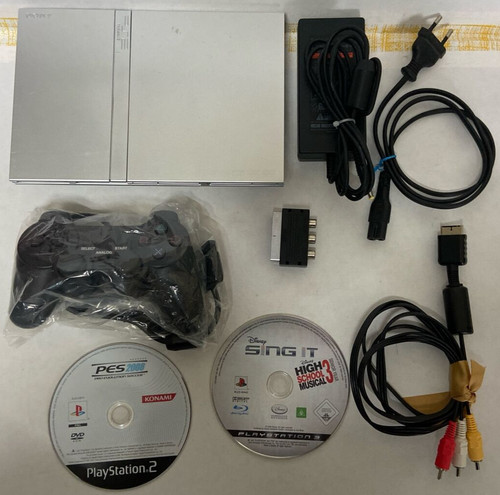 Sony ps2 slim silver - ps2,