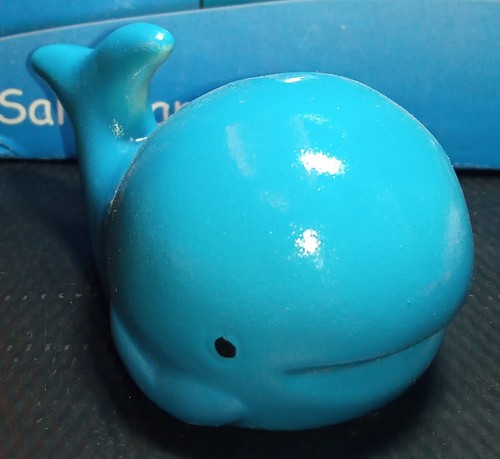 Balena miniatura gesso - balena,