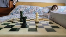 SCACCHIERA IN ALABASTRO -
