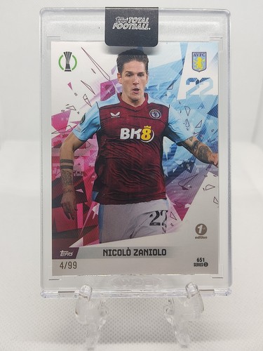 Card zaniolo aston villa 99 - card,