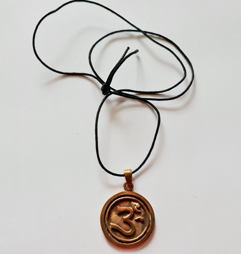 Collana pendente ottone - pendente, om