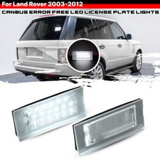 White 18-SMD Full LED License