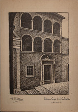 Dandolo Bellini lotto di 7 cartoline del 1940