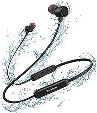 YATWIN X1 CUFFIE BLUETOOTH SPORT AURICOLARI CON MICROFONO IMPERMEABILI PER CORSA