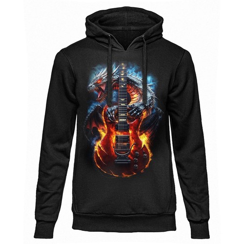 Felpa dark ember drago - felpa,