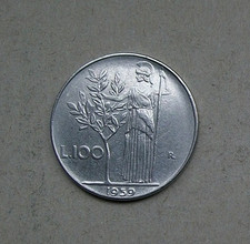 1959 100 lire - 1959, minerva