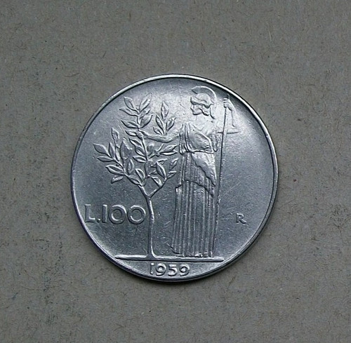 1959 100 lire - 100,