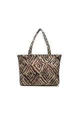 Borsa mare Liu Jo shopping stampato scuba print VA4205 F0267 N9076 etnic anima