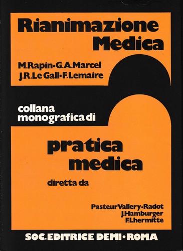 Rianimazione medica m - rianimazione, –