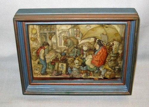Anton pieck art shadowbox - anton,