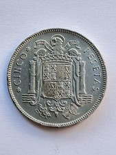 MONETA 5 PESETAS FRANCISCO