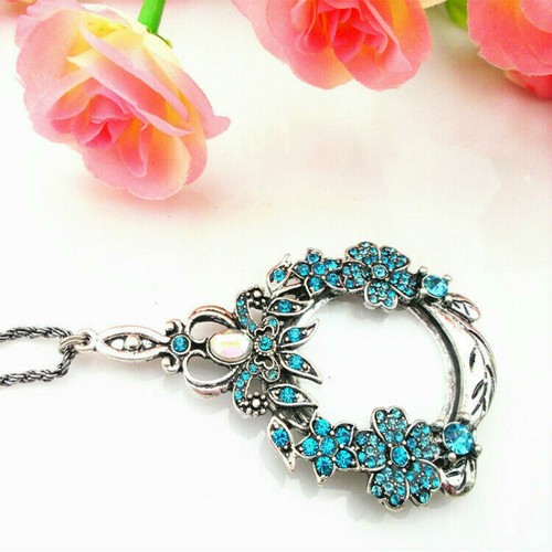 Collana catena lunga lente - , di
