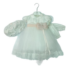 Abito vestito battesimo bimba - abito,