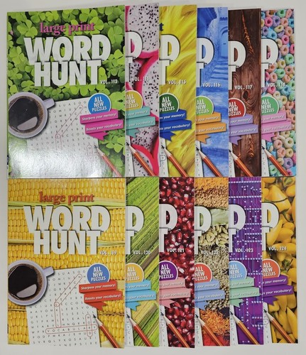 Large print word hunt puzzle - large,