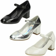 Ragazze Spot On Scarpe Con