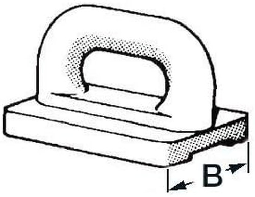Cursore nylon randa mm - cursore, 16