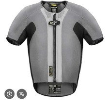 ALPINESTARS - GILET MOTO AIRBAG TECH-AIR 5 - GRIGIO/GIALLO FLUO