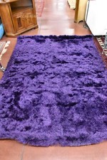 Tappeto Viola Posh Modello Glam 160 X 230 Cm