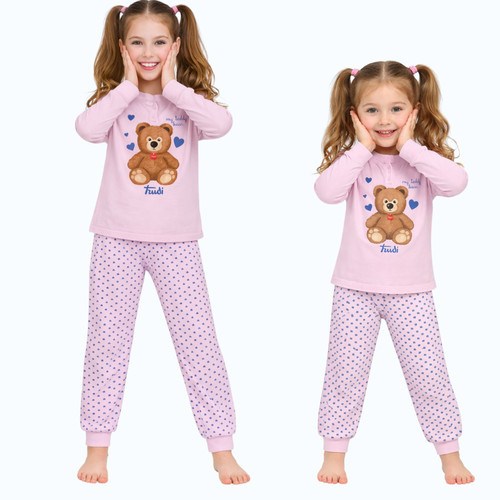 Pigiama bambina cotone estivo