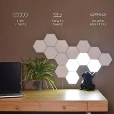 Lampada LED modulare a nido d'ape moderna sensore touch