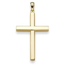 Ciondolo Croce 38x20,5mm In