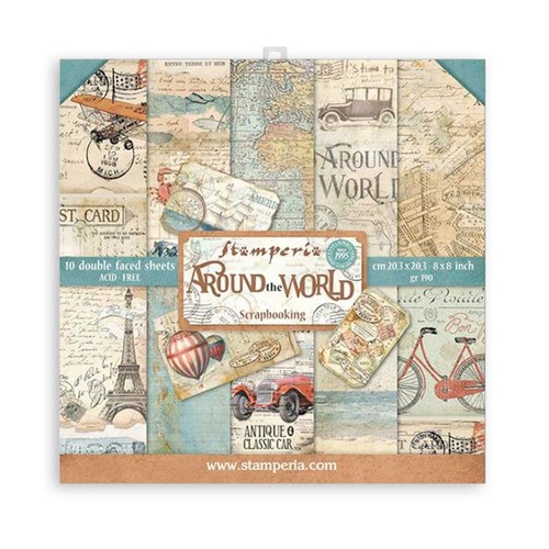 Blocco carte scrap around - blocco, di
