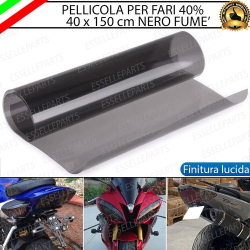 Pellicola fari adesiva nero - pellicola,