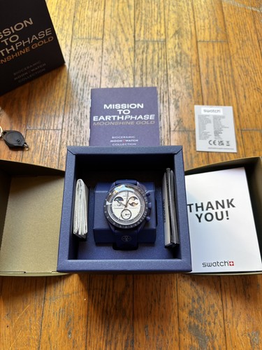Swatch omega moonswatch - x,