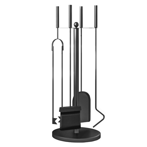 Outsunny set attrezzi camino - set,