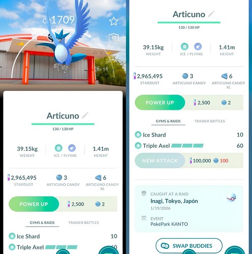 Articuno pokepark kanto - articuno,