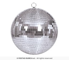 SFERA SPECCHIATA DISCOTECA ANNI 70 CM 10