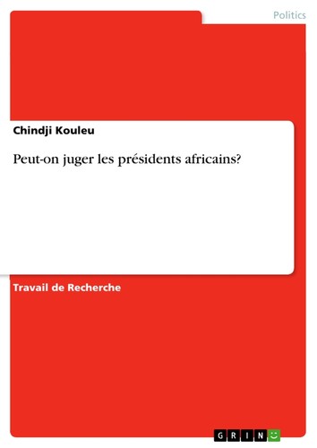 Peut juger les présidents - juger,